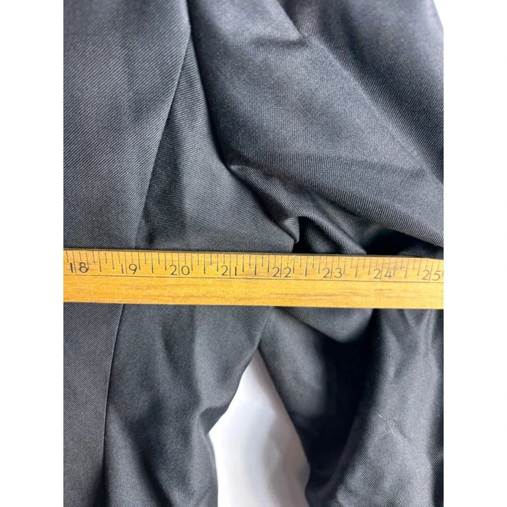 Cremieux Mens Blazer 42R Black Loro Piana Wool Two Button Canada NANTES-R CT
